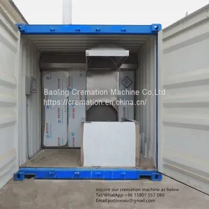 Human Crematorium Machine Incinerator Burn Human Crematory Machine Equipment Burning Human Cadaver thumbnail-1