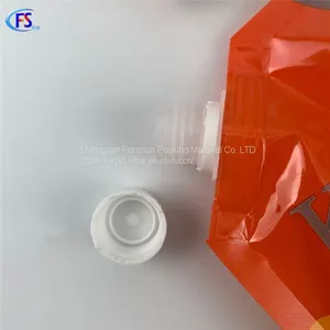 450ml London, Paris, Frankfurt Deep Cleaning Hand Sanitizer Packaging Suction Nozzle Self Stand Bag thumbnail-3