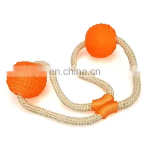 Factory Supply Suction Cup Tug Interactive Toy Dog Ball Toy Dog Rope Toys for Aggressive Chewer thumbnail-3