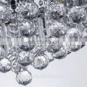Becomes Invisible Light Led Crystal Ceiling Fan Light Minimalist Modern Living Room Chandelier Dining Bedroom Fan Fan Lights thumbnail-4