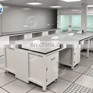 Chemical Lab Furniture H Frame Workbench With Movable Cabinet thumbnail-4