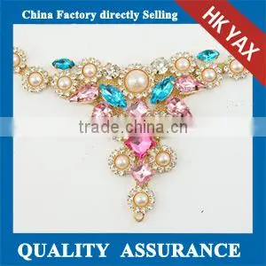 0519W Cup Chain Rhinestone Pearl,rhinestone Cup Chain Pearl,rhinestone Pearl Cup Chain for Shoes Accessory Shoe Flower thumbnail-5