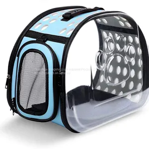 Designed for Travel Hiking Walking & Outdoor Use Pet Capsule Transparent Bag Carrier thumbnail-1