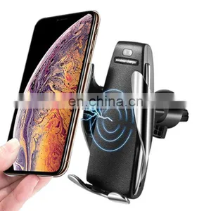Wireless Car Charger Charging Qi Auto-Clamping Air Vent Dashboard Car Phone Holder For Iphone 11/11 Pro/11 Pro Max/Xsmax/Xs/Xr/X thumbnail-3