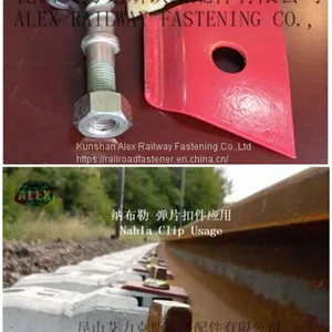 Rail Insulator for Nabla Clip Fastening System thumbnail-2