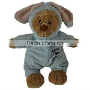 Cute Plush Stuffed Bear Toys in Animal Shape Clothes thumbnail-1
