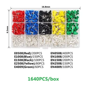 E-tube Pin Type Brass Tinned Terminal Block, Boxed 1640 Pcs thumbnail-5