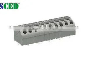 Termin Block 2P - 24P Electrical Spring Clamp Screwless Terminal Block Pitch 5.00mm 300V 10A thumbnail-1