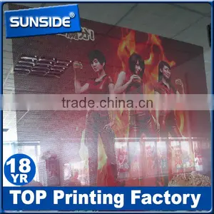 One Way Vision Mesh Banner,Fence Banner Printing D-0627 thumbnail-3