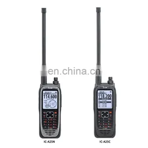 6 W (PEP) Powerful Air Band Radio With Built-in GPS ICOM IC-A25N Handhold VHF Air Band Transceiver thumbnail-2