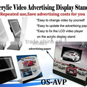 TFT Screen Unique Design Black Video Display Stand thumbnail-1