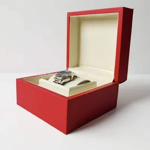 High-grade PU Leather Gift Box Watch Packing Box Brand Watch Collection Jewelry Storage Box Can Add a Logo thumbnail-5