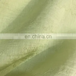 Stock Lot Crinkle Jacquard Custom Printed Nylon Viscose Dress Woven Fabrics thumbnail-5