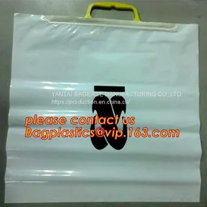 Biodegradable Compostable Pac Hanger Garment Underwear Clothes Package Hanging Hook Plastic Bag With Self-Adhesive Seal thumbnail-5
