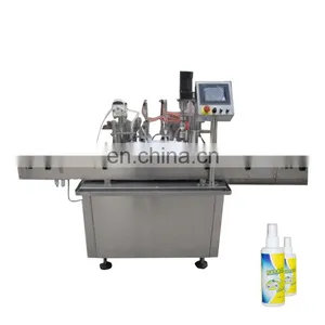Automatic Booster Pump Oxygen Aerosol Gas Spray Paint Cans Filling Machine thumbnail-5