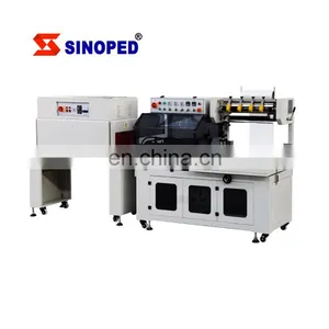 Automatic L Bar Sealer Side Sealing Heat Shrink Wrapping Machine Heat Tunnel Shrink Packing Machine thumbnail-2