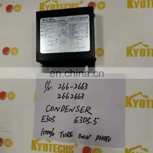 EXCAVATOR PARTS E305 E305.5 CONDENSER 266-2663 E308 320D 330D ECU 221-8874 FOR SALE thumbnail-4