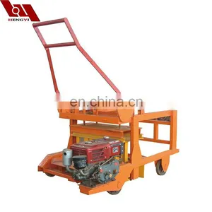 Hot Selling QT4-45 Diesel Engine Egg Laying Concrete Block Making Machine thumbnail-1