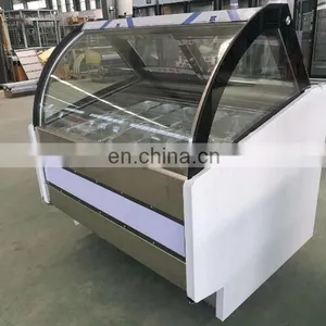 Commerical Mini Ice Cream Display Counter Freezer Display for Ice Cream thumbnail-5