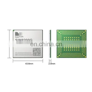 SIMCOM SIM8200G Multi-Band 5G NR/LTE-FDD/LTE-TDD/HSPA+ Module, 5G Module SIM8200G SIM8200 up to 4.0 Gbps Data Transfer thumbnail-1
