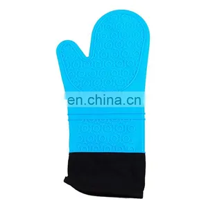 Silicone Oven Glove Silicon Gloves for Kitchen Waterproof Heat Resistant BBQ Glove thumbnail-5