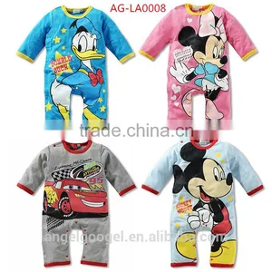 Kids Winter Baby Solid Color Infant Rompers Custom Print AG-LA0008 thumbnail-1