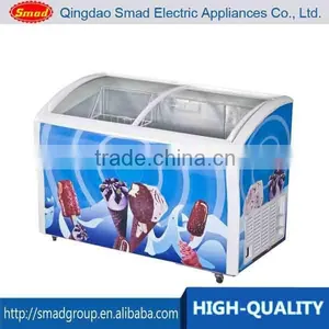 High Quality Wholesale Sliding Glass Door Chest Freezer/ice Cream Freezer thumbnail-3