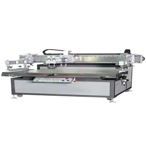 1250x2500 Four-column Lift Semi-automatic Screen Printer With Slide Workbench thumbnail-1