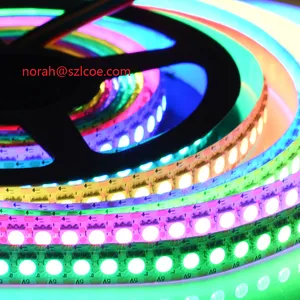 High Quality Cheap Price 5V 5 Meters 144leds/m LC8813 5050 SMD Smart RGB LED Strip Light/LED Strip thumbnail-4