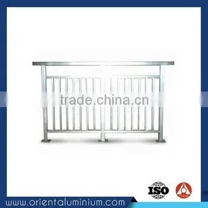 High Quality Modern Frameless Glass Aluminium Balcony Railing thumbnail-1
