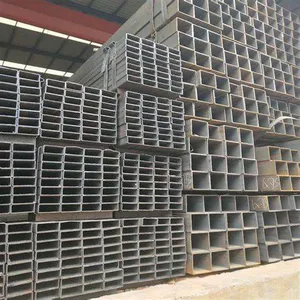 ERW Welded Square / Round / Rectangular Low Carbon Steel Pipe for Construction Q195~Q690 thumbnail-2