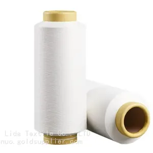 Ne 30s 20s 12s 10s Open EN Polyester Yarn Raw White and Bleach White thumbnail-2