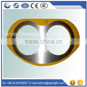 In China Concrete Pump Wear Plates / Spectacle Plate and Cutting Ring thumbnail-5
