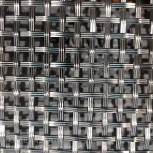 Metal Decorative Wire Mesh Architectural Woven Mesh for Building Facade thumbnail-5