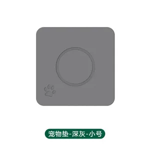 Stone Pet Food Feeding Mat Water Absorbing Diatomite Mats for Pets thumbnail-2