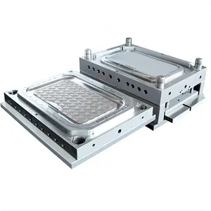 China Custom Plastic Injection Molding Household Home Restaurant Dinner Round Square Table Mould thumbnail-1