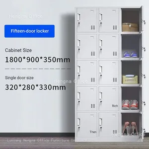 Educational Institution Custom Separate Type 24-Door Steel Locker | Durable Metal Locker With Individual Locks | for Adelaide Schools thumbnail-1