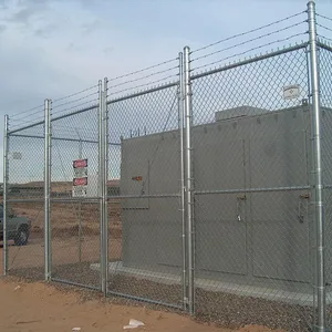 Chain Link Fence With 1.8m Height and 2.4m Panel Width thumbnail-1