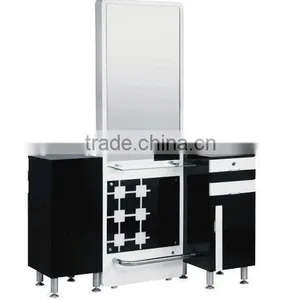 Beiqi Hot Sale Modern Style Used Cosmetic Mirror Station Makeup Mirror With Drawer Salon Furniture thumbnail-2