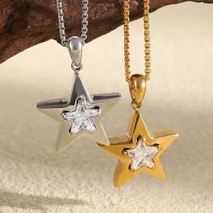 316L Stainless Steel Custom Pendant Necklace for Boutique Gift Shops Low MOQ OEM Supplier thumbnail-4