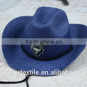 Promotion for Summer Sunshade Protection Straw Hat Wholesale Customized Cowboy Hat Unisex thumbnail-2
