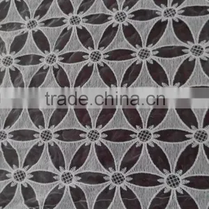 2016 High Quality Lace Accessory Hot 100% Cotton Fabric Organdy Full Lace For Garment thumbnail-2
