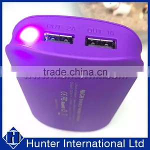 Top Selling Colorful 2 USB Port 8800 Mah Power Bank thumbnail-5