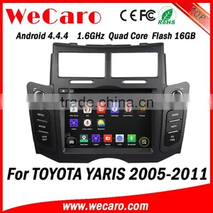 Wecaro WC-TY6221 Android 4.4.4 Car Dvd Player Touch Screen for Toyota Yaris Car Dvd WIFI 3G Mirror Link 2005 -2011 thumbnail-1