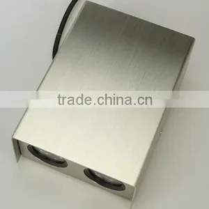 LED Wall Lights 3X1W+6X1W LED Stainless Steel Up&down Wall Light With Driver for Both Indoor and Outdoor thumbnail-1