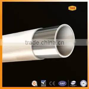 6061/6005/6063 T5 MILL FINISH Extruded Aluminum Pipes Profiles thumbnail-1