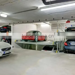 Mechanical Double Unit for 4 Cars Car Parking Lift System thumbnail-2