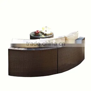 Outdoor Rattan Garden Terrace Furniture Leisure Round Wholesale Rattan Wicker Furniture Quality Choice thumbnail-5