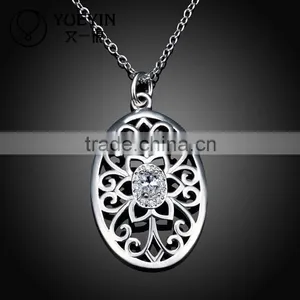 Jewelry Silver Chain Necklace Trendy Women Necklace Jewelry Wholesale Fashion Jewelry thumbnail-3