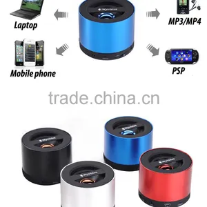 (120483)Portable Metal Bluetooth Wireless 3W Mini Speaker With Handsfree Mic thumbnail-2